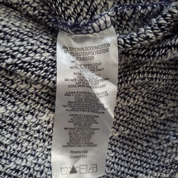 Calvin Klein Performance Cowl Neck Sweater Women L Purple Marble Knit Quick Dry - Picture 10 of 10